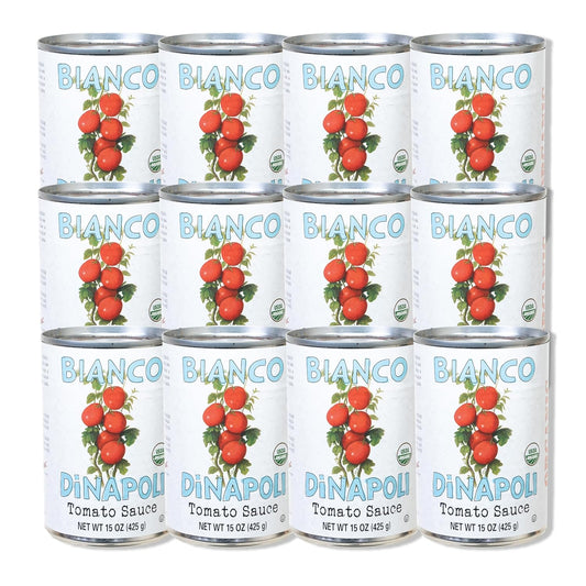Bianco-DiNapoli-Organic-Tomato-Sauce,-15-Oz-(Pack-of-12)-----394