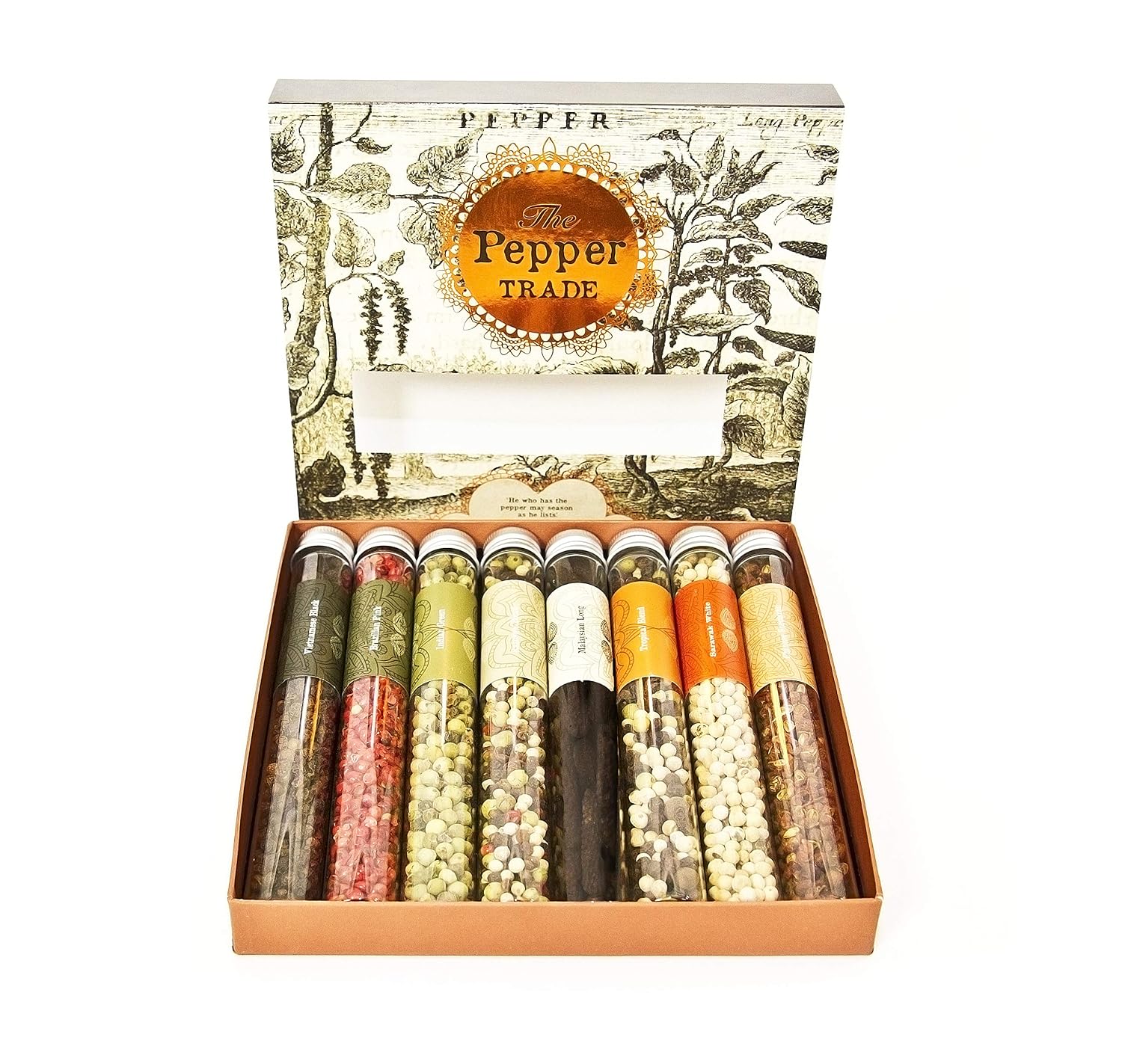 The-Pepper-Trade-Gourmet-Peppercorn-Blend-Collection,-8-Pack-Gift-Set-|-180