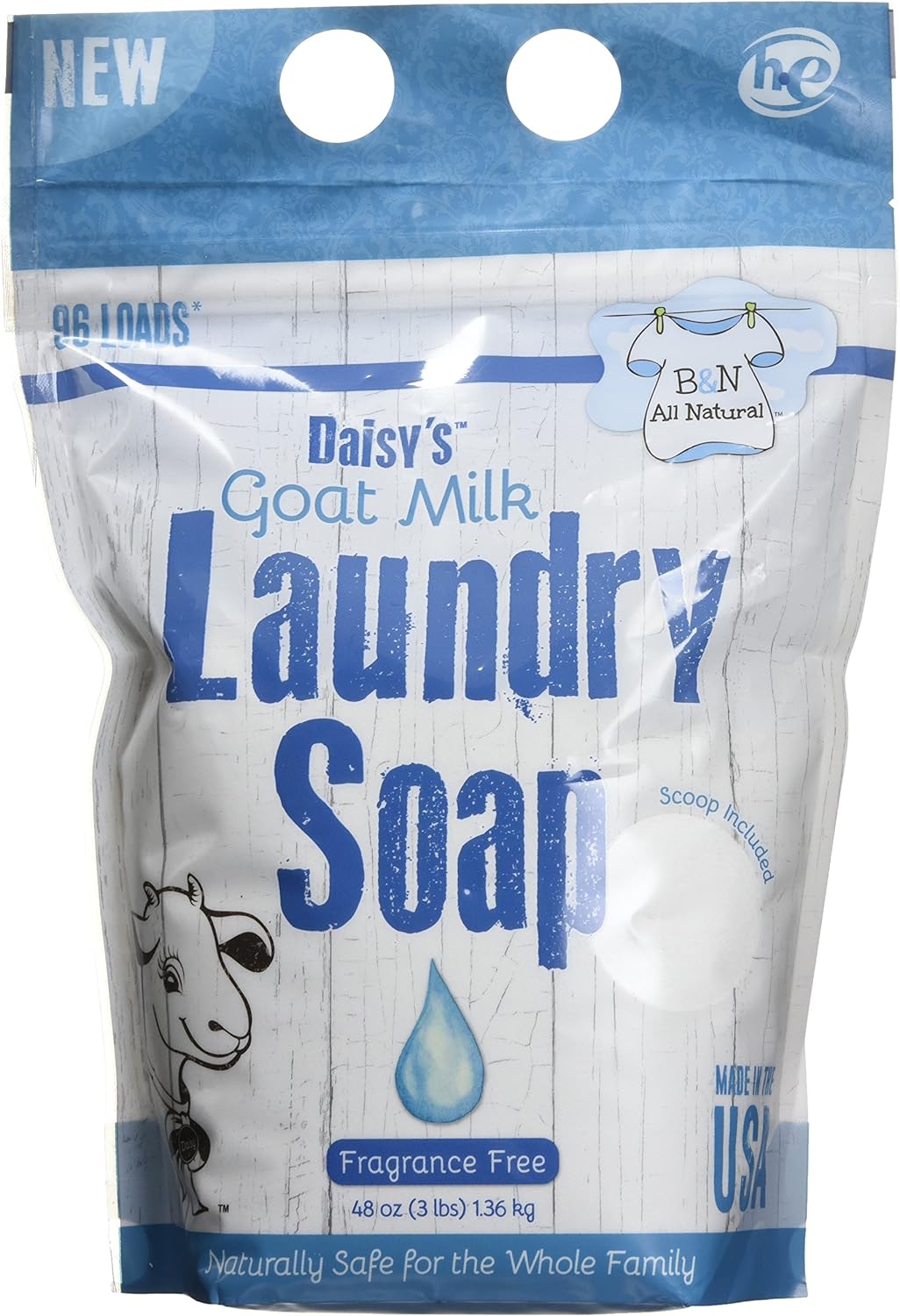 at-Home,-Daisy's-Goat-Milk-Laundry-Soap,-Fragrance-Free,-96-358