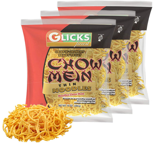 Glicks-Fideos-finos-de-chow-Mein,-10-onzas-(paquete-de--3),-342