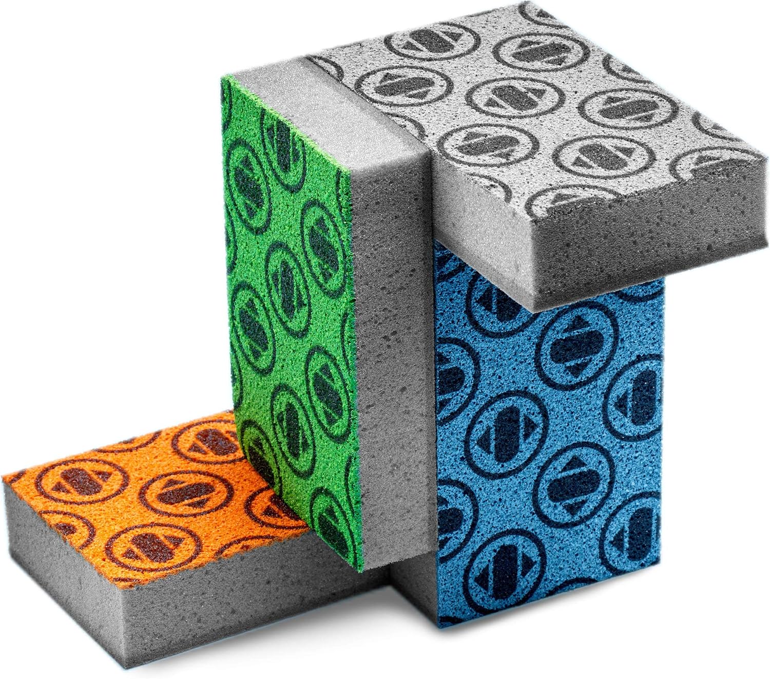 Skura-Style-Smart-4-Pack-Odor-Free-Non-Scratch-Scrub-Pads-for-Sink,-Counters,-Surfaces,-Pots,-1752