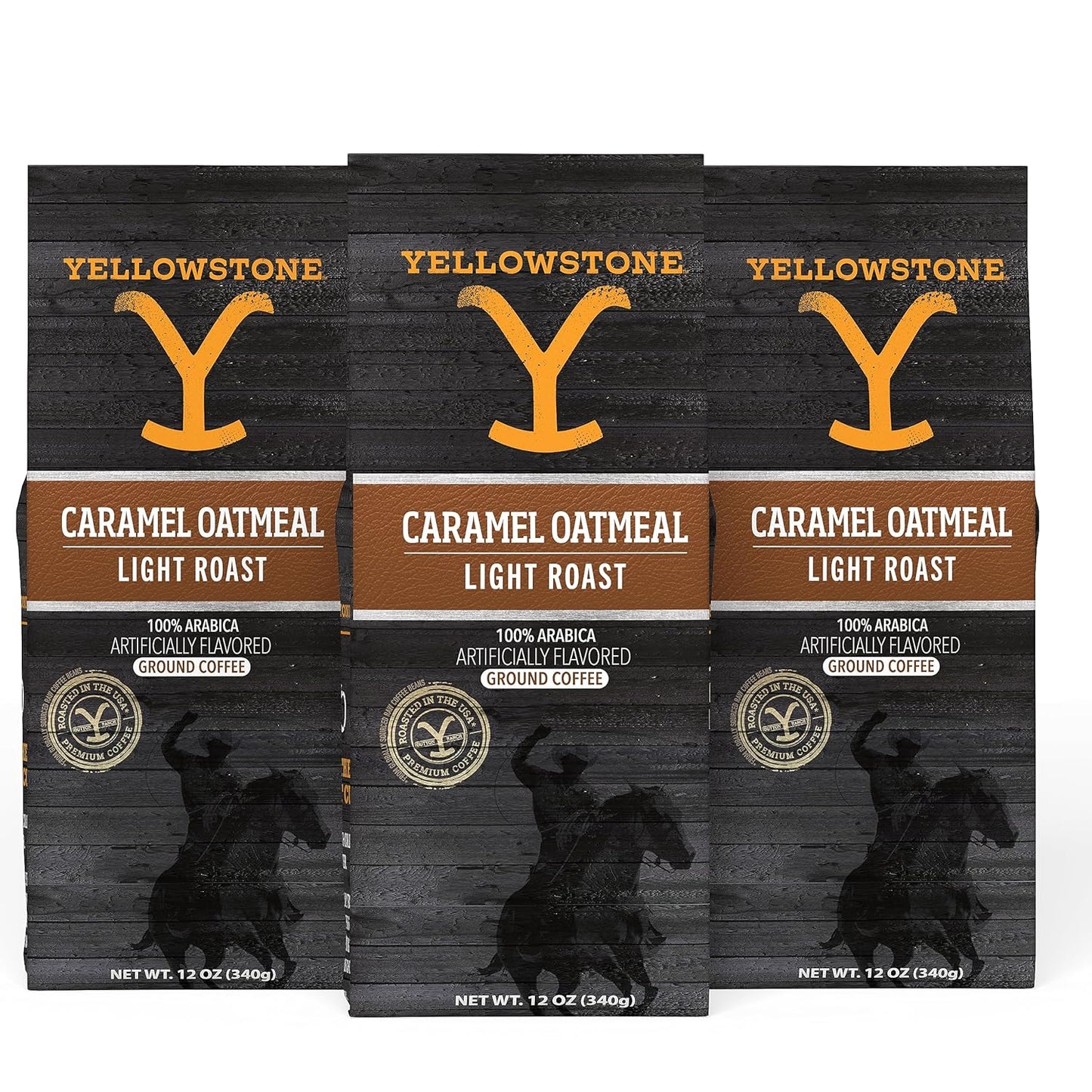 Yellowstone-Caramel-Oatmeal-Light-Roast-Coffee,100%-Arabica-Ground-Coffee,-36-oz.-----1273