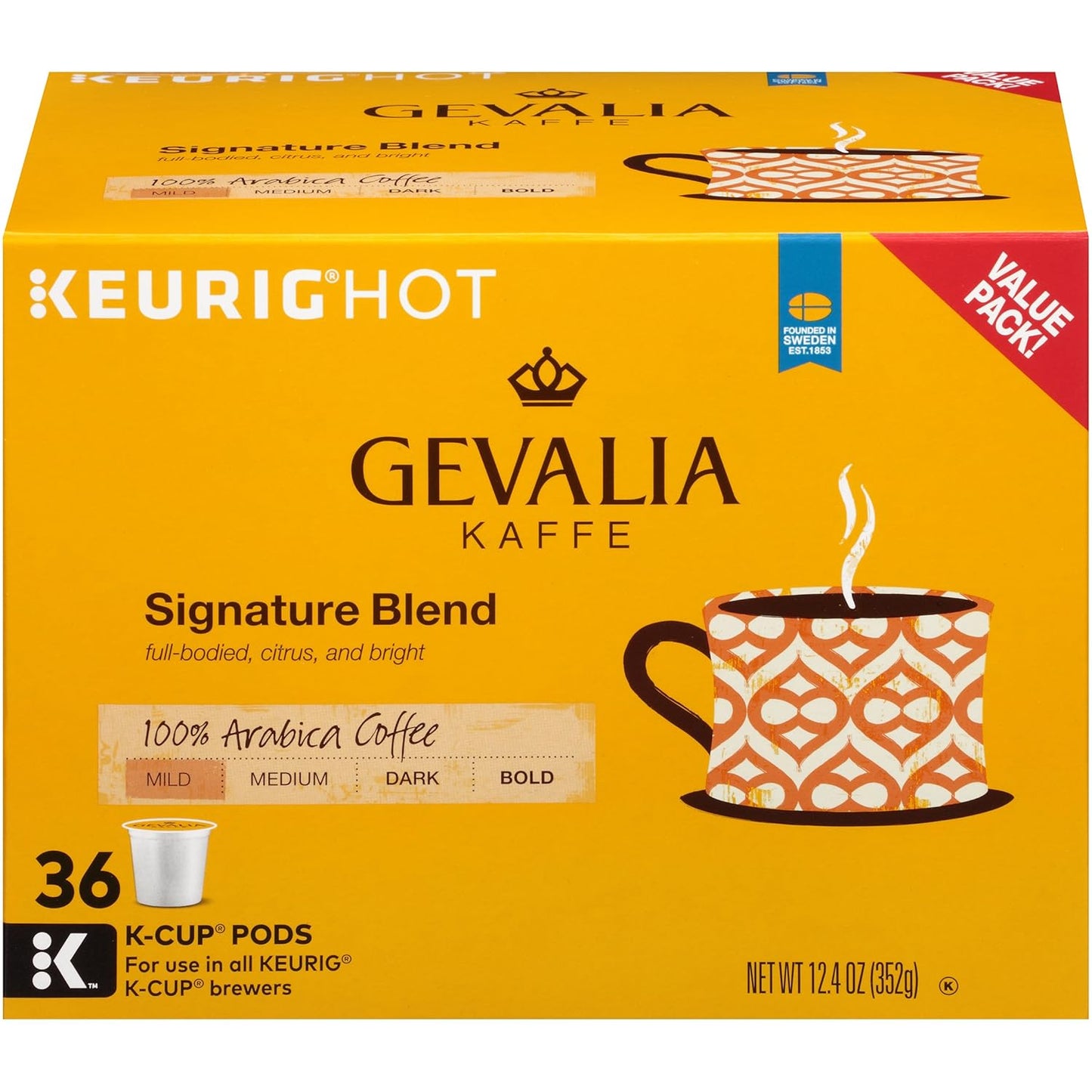 Gevalia-Signature-Blend-Mild-Roast-K-Cup-Coffee-Pods-(36-Pods)-------1055