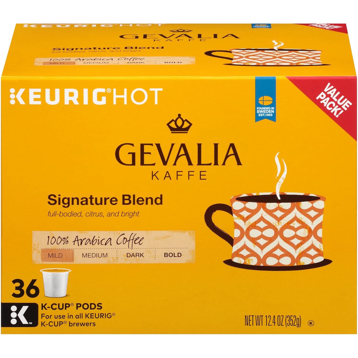 Gevalia-Signature-Blend-Mild-Roast-K-Cup-Coffee-Pods-(36-Pods)-------1055