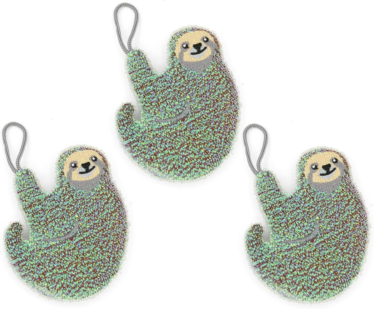 Kikkerland-Nylon-Scrub-Sponge---Set-of-3---Handy,-1368