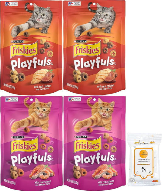 Variety-Pack--4-Friskies-Playfuls-Crunchy-Cat-Treats-Salmon-3