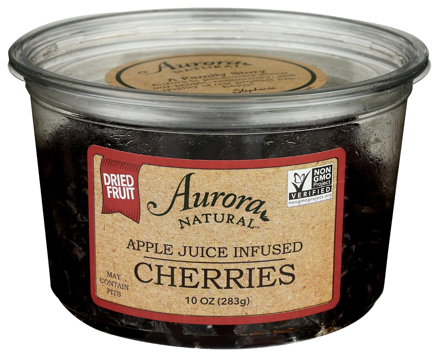 Aurora-Natural-Products-Apple-Juice-Infused-Cherries,-10-Ounce---------158