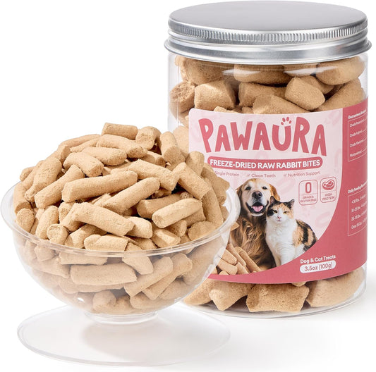 Freeze-Dried-Raw-Rabbit-Treats-&-Food-for-Dogs-&-Cats---Meat-397