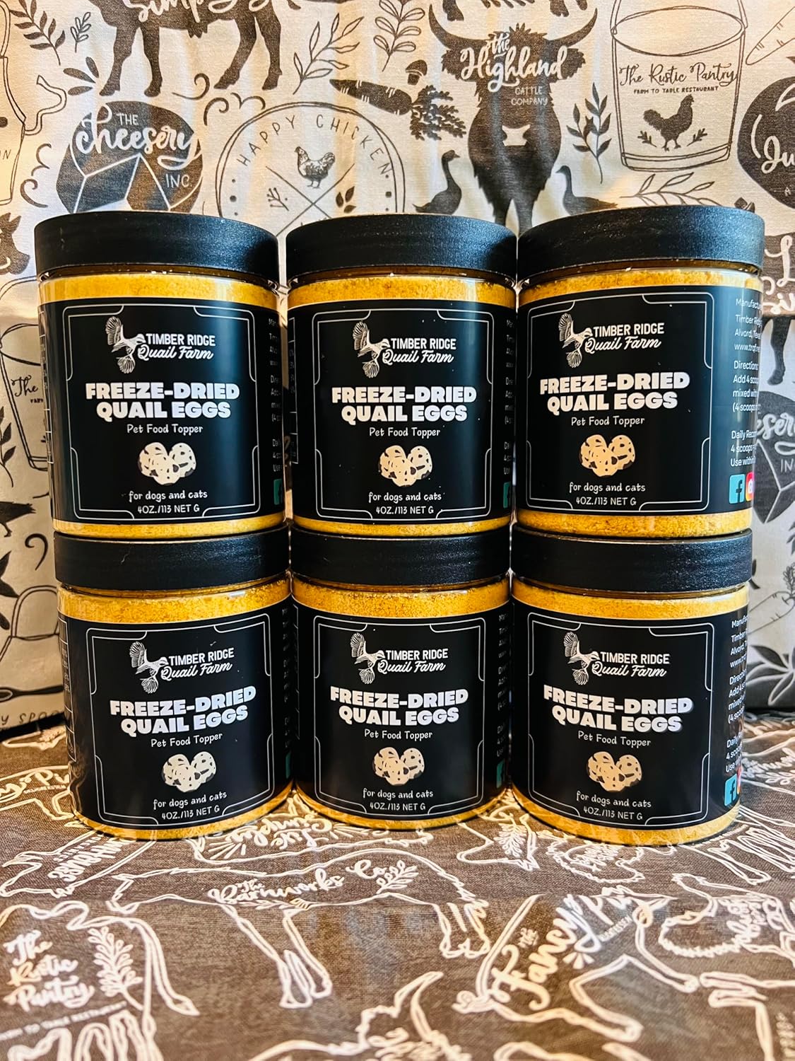 Freeze-Dried-Quail-Egg,-Pet-Food-Topper---for-Dogs-&-Cats-Healthy,-Natural-497