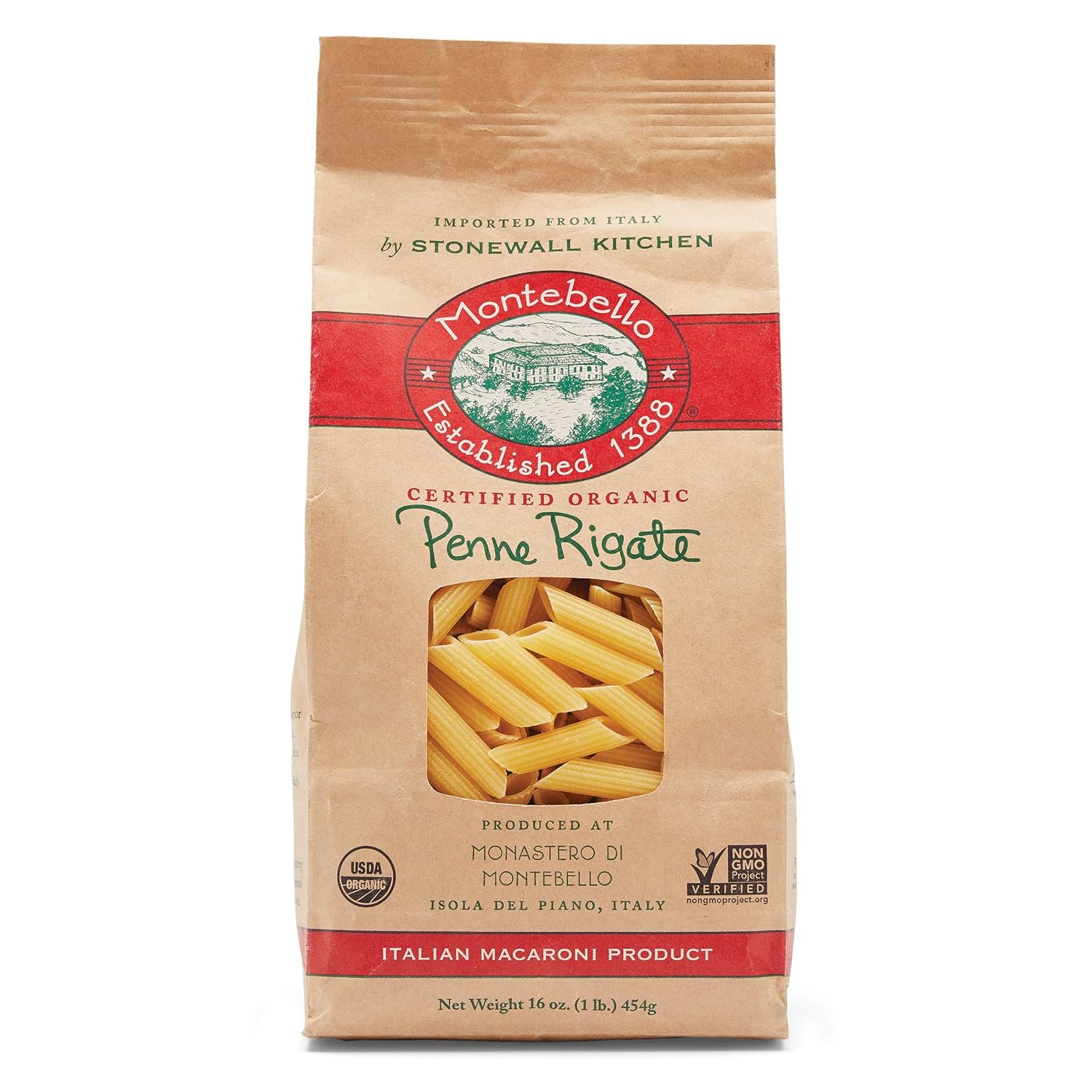 Montebello-Organic-Penne-Rigate,-1-lb-(4-Pack)---1254