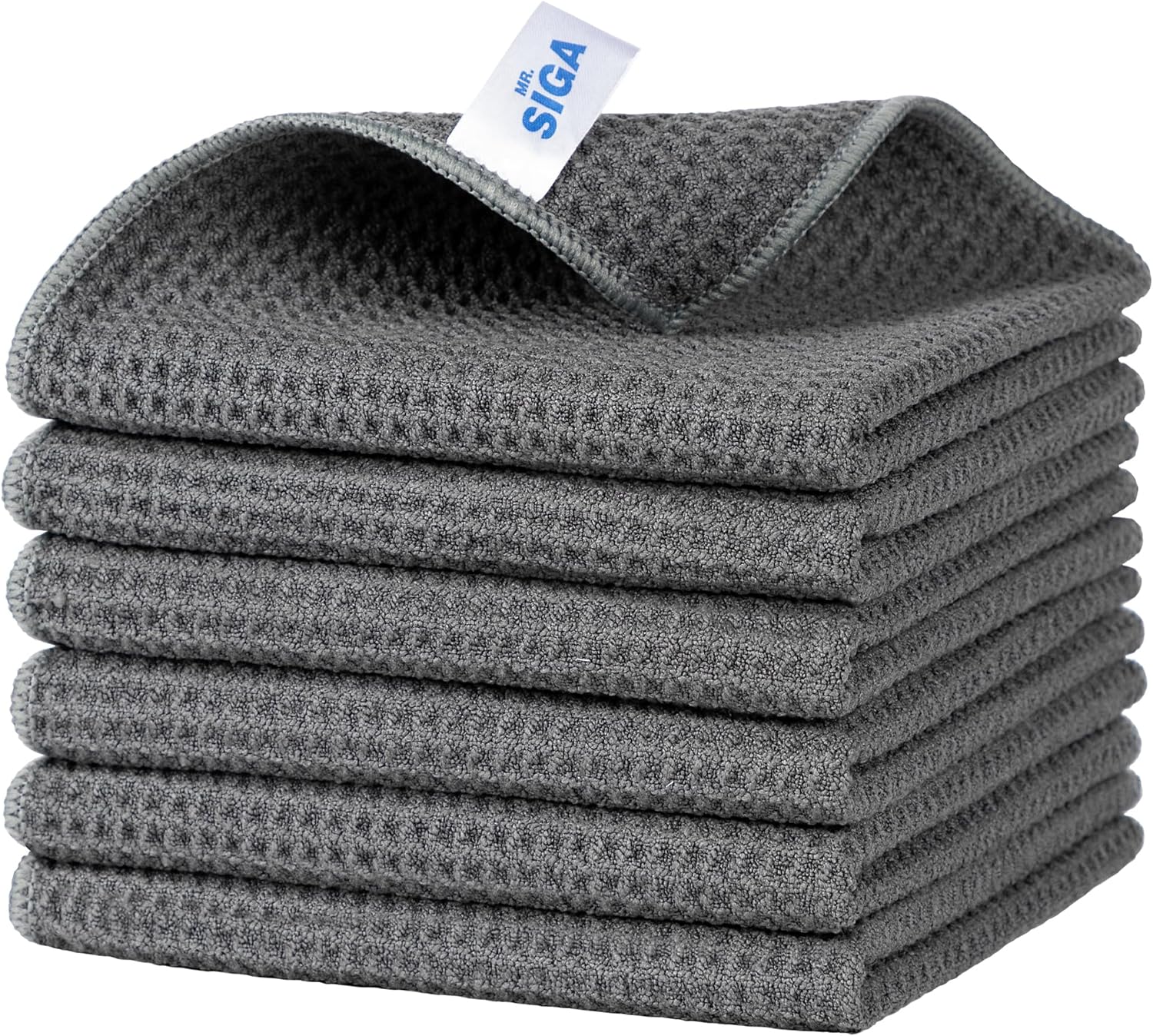 MR.SIGA-Waffle-Pattern-Cleaning-Cloths,-Reusable-Absorbent-Microfiber-Cleaning-Cloths,-4470