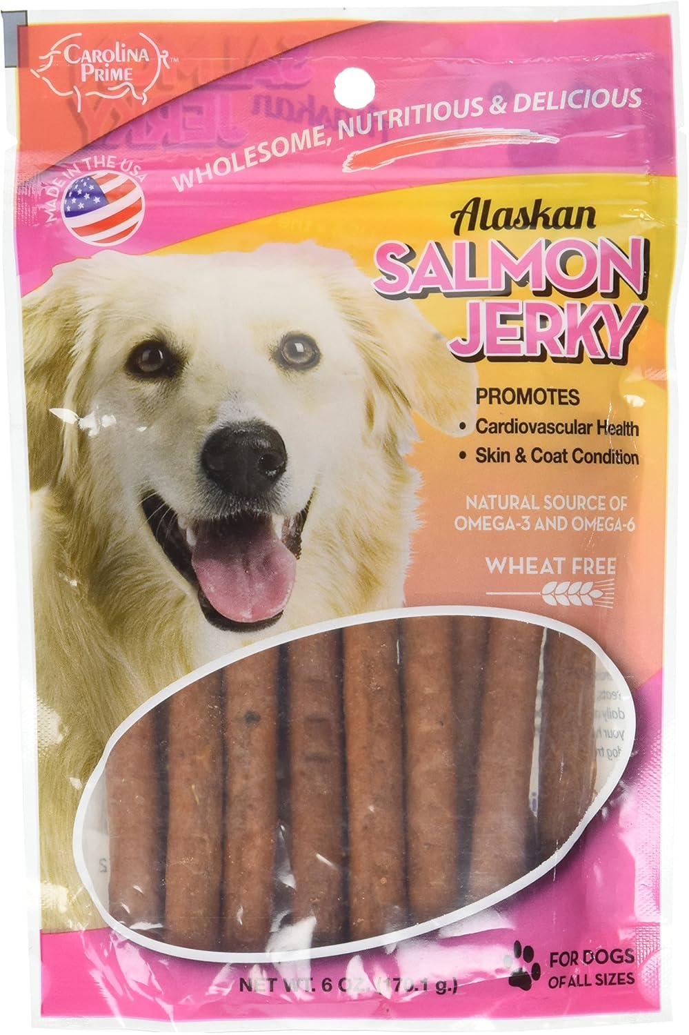 Carolina-Pets-Oven-Baked-Salmon-Jerky-Wheat-Free-Dog-Treats,-6oz--1356