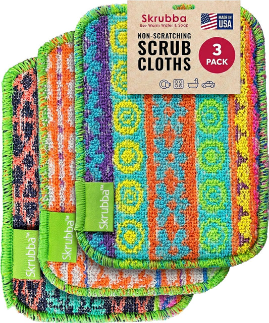 Wet-it!-Skrubba-3-Pack-Reusable-Dish-Scrubbers-–-Non-Scratch-Scouring-Pads-for-Kitchen-&-Household-–-1321