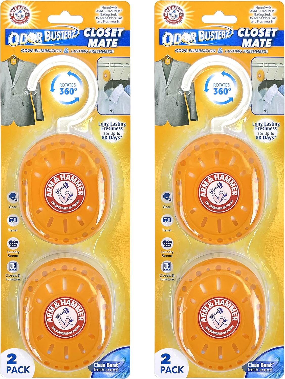 Arm-&-Hammer-Odor-Busterz-Closet-Mate,-4-Count-Deodorizer-----1517