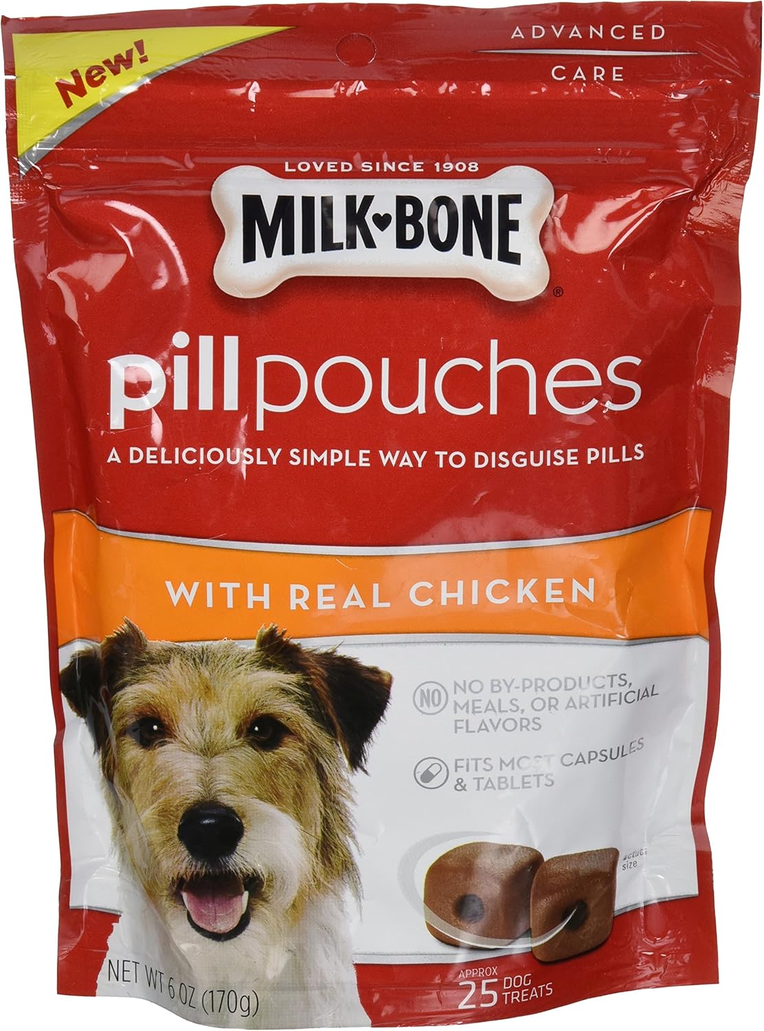 Milk-Bone-Pill-Pouches-With-Real-Chicken-(Aprox.-25-pill-pouches-bag)-2211