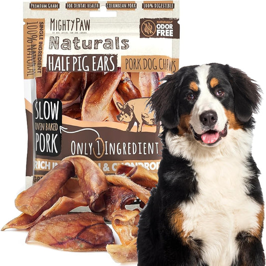 Half-Pig-Ears-for-Dogs---All-Natural,-3774