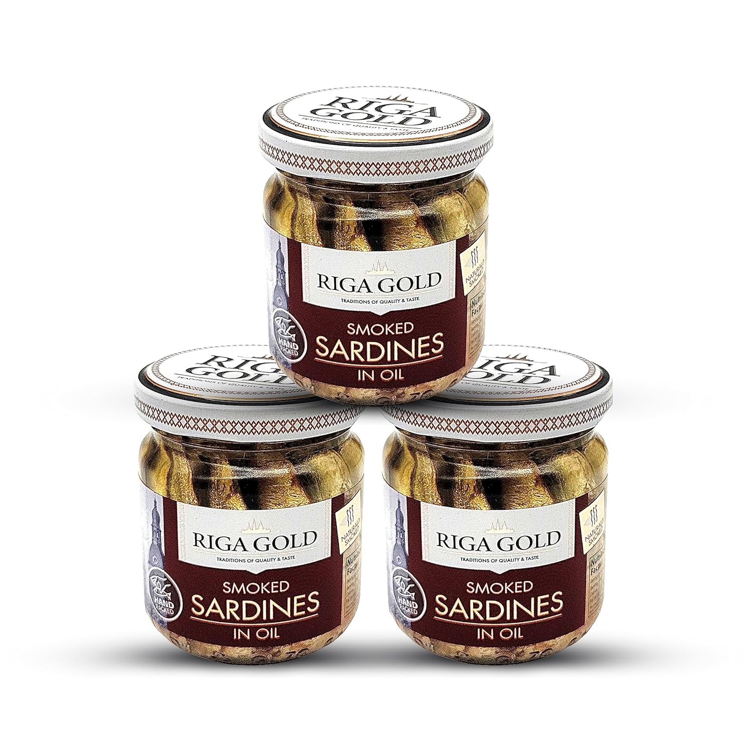 Riga-Gold-Smoked-Sardines-in-Oil,-454