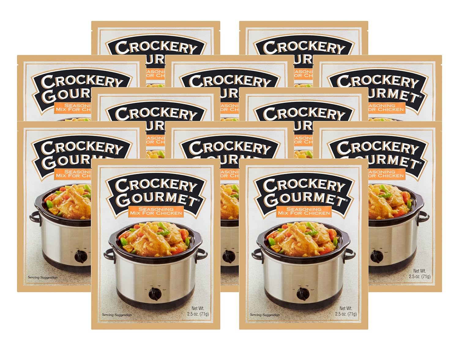 Crockery-Gourmet-Mezcla-de-condimentos-para-pollo,-2.5-onzas-(paquete-12)-685