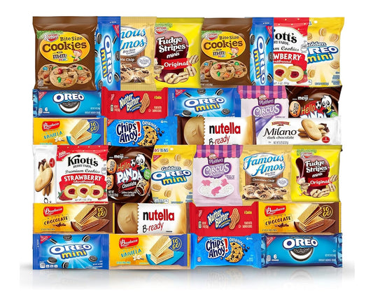 Cookies-Variety-Pack---Individually-Wrapped-Assortment,-Sampler-Bulk-Care-Package----Cookie-Bundle,-32-916