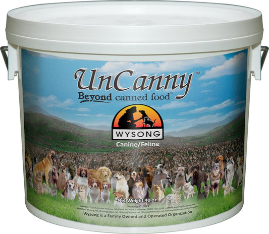 Wysong-Uncanny-Canine/Feline-Raw-Diet---Dog/Cat-Food-Supplement---40-Bucket----61