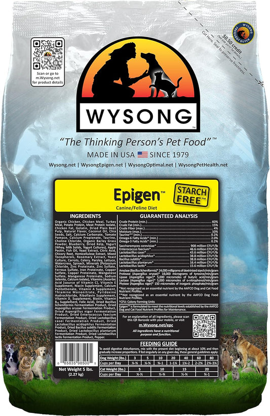Wysong-Epigen-Canine/Feline-Dry-Diet---Dog/Cat-Food--5-Pound-Bag-(WDCFE5)--914