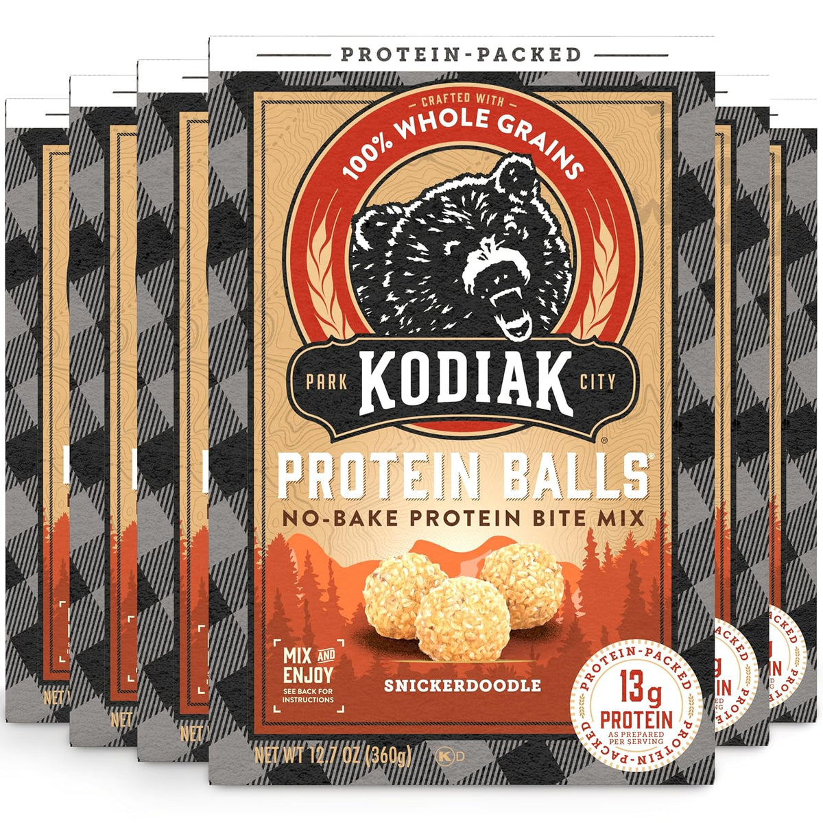 Kodiak-Oatmeal-Protein-Ball-Mix,-Snickerdoodle,-Whole-Grains,-6pk---278