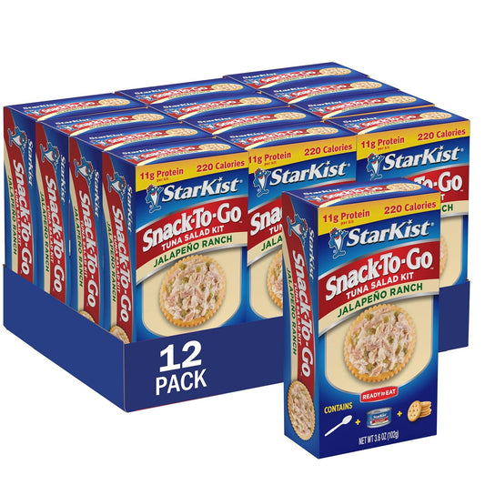 StarKist-Snack-To-Go-Jalapeno-Ranch-Tuna-Salad,-3.6oz-Kit,-12-Pack-|-11g-Protein-Per-98