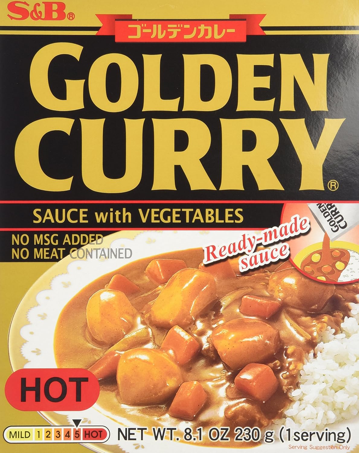 S&B-Curry-Gold-Vegetable-Hot,-8.1-Ounce-(Pack-of-5)-------1086