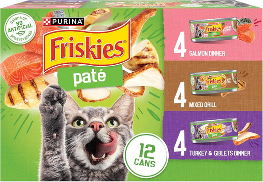 Purina-Friskies-Wet-Cat-Food-Pate-Variety-Pack-Salmon-Dinner,-Turkey-and-Giblets-2034