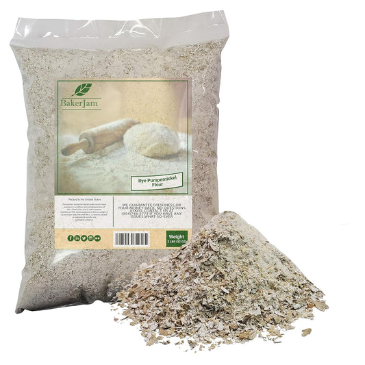 Premium-Rye-Pumpernickel-Flour-Rye-Flour-2-Pounds-Bulk-Bag-For-Sourdough-Starter-397