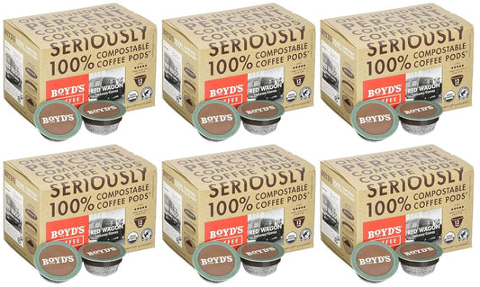 Boyd's-Coffee-Café-orgánico-Red-Wagon---Tostado-oscuro---Cápsulas-(721010