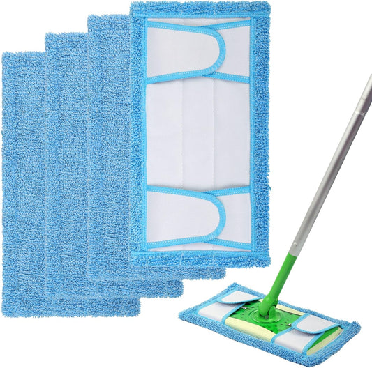 Reusable-Mop-Pad-for-Swiffer-Sweeper-Mop,-12.5''-Microfiber-Mop-2291