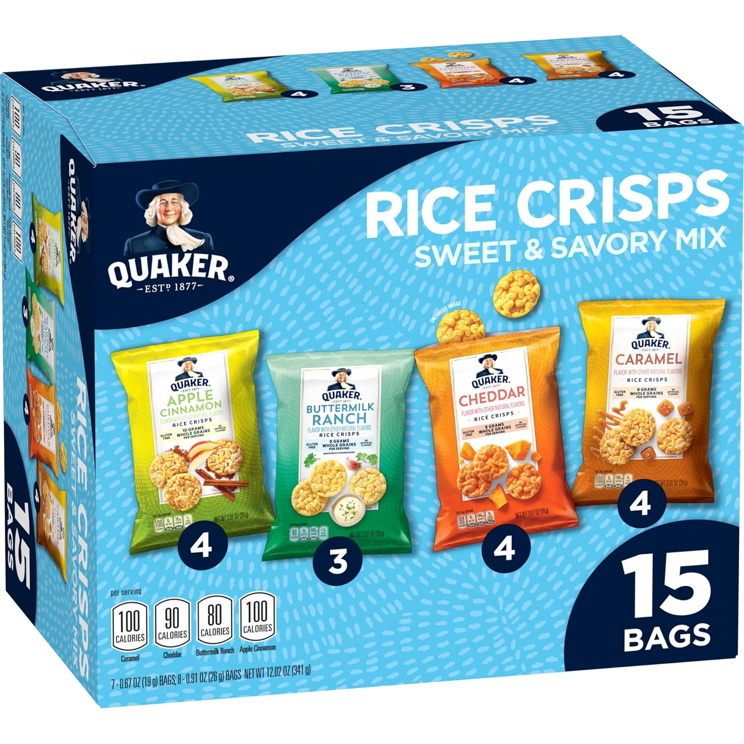 Quaker-Rice-Crisps,-4-Flavor-Sweet-and-Savory-Variety-Mix,-15--count----2483