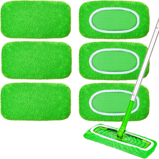 6-Pack-Reusable-Mop-Pads-Compatible-with-Sweeper-Mop---1-Coral-Fleece-Washable-Refills---1457