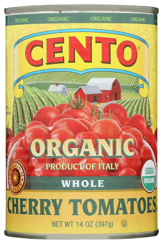 Cento-Tomates-cherry-orgánicos-de-14-onzas,-paquete-de-387