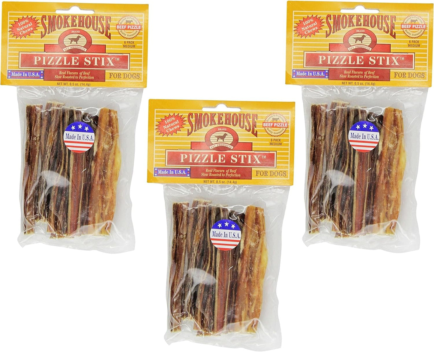 (3-Pack)-Smoke-House-Beef-Pizzle-Treat-for-Dogs,-4-Inch---Pizzle-831