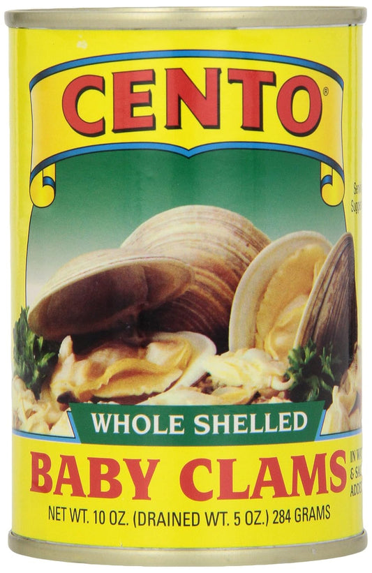 Cento-Whole-Baby-Clams,-10-Ounce-Cans-835