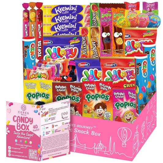 Candy-Box-From-Around-The-World,-Foreign-Rare-2286