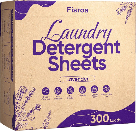 Lavender-Laundry-Detergent-Sheets-Travel-Eco-friendly-300-Loads-Fisroa-Clothes-Washing-Detergent-1465