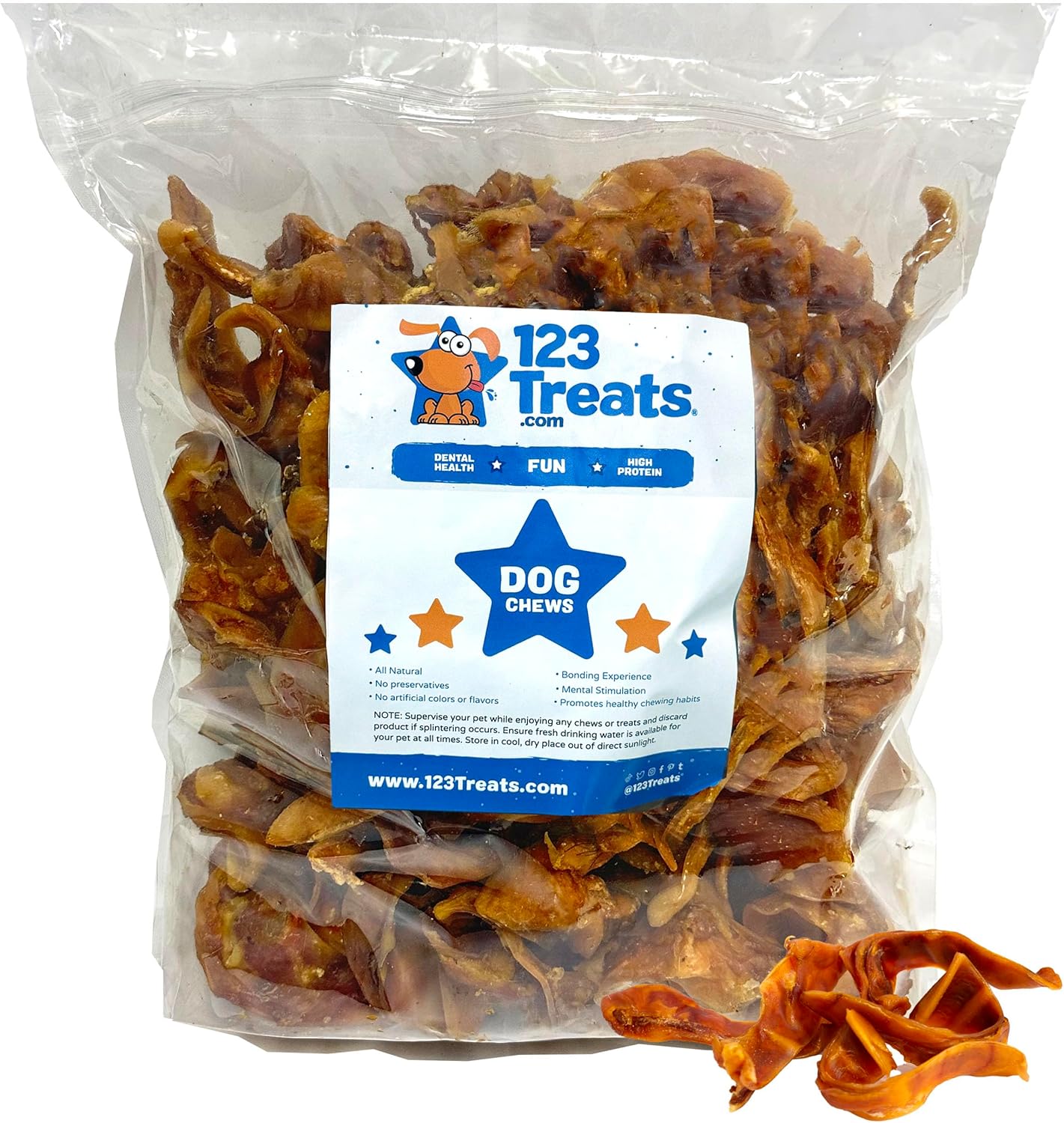 123-Treats-Natural-Pig-Ears-for-Dogs---5-lb-Bulk-Strips-457