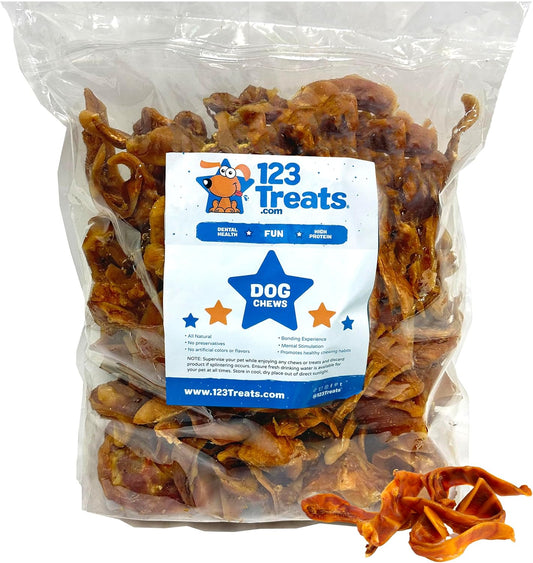 123-Treats-Natural-Pig-Ears-for-Dogs---5-lb-Bulk-Strips-457