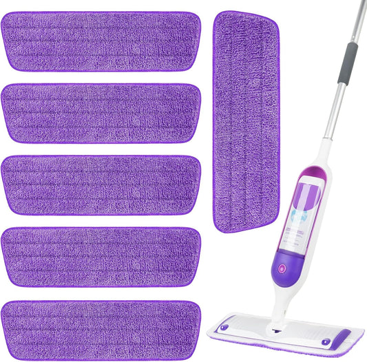 6-Pack-Reusable-Microfiber-Mop-Pads-for-Swiffer-PowerMop,-13-16-Inch-Spray-Mop-Replacement-Refills,-414