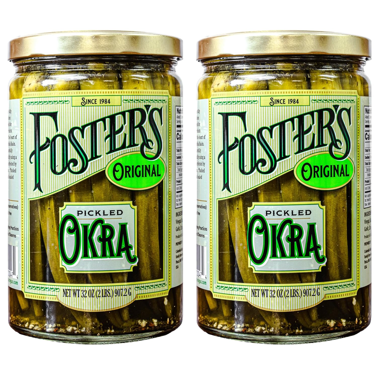 Foster's-Okra-en-escabeche-en-frasco,-original,-32-onzas,-624
