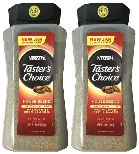 Taster's-Choice-Original-Gourmet-Instant-Coffee-14-Oz,-Pack-of-2-----2318