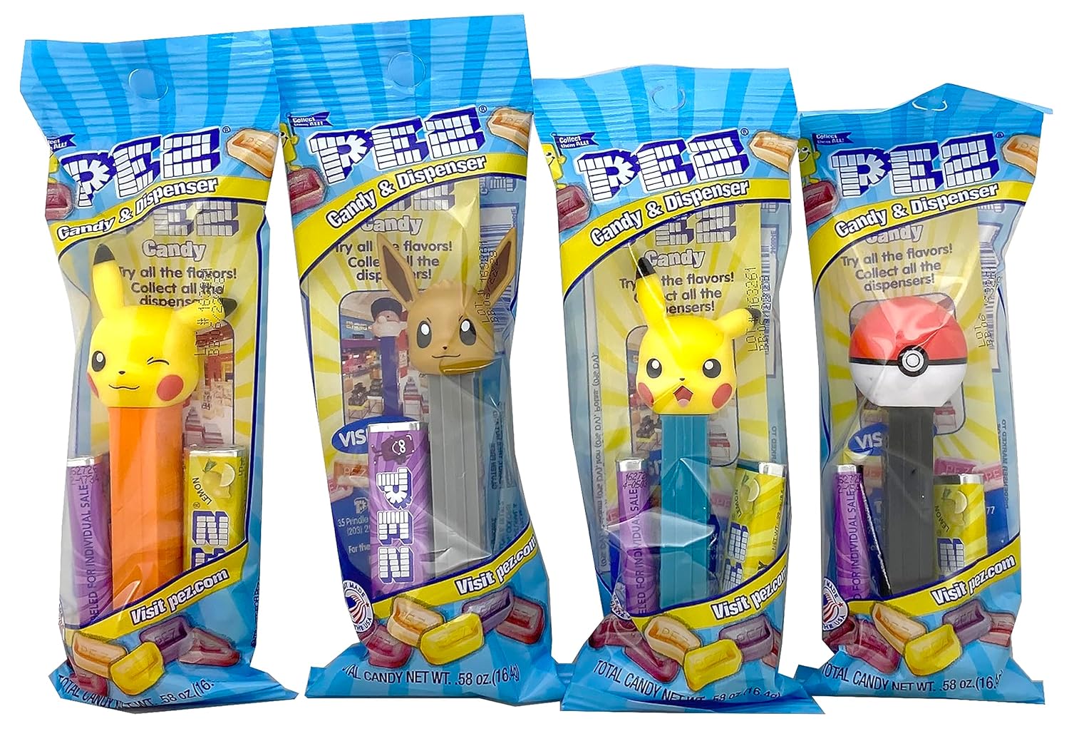 Pez-Pokemon-Dispensers-Individually-Wrapped-Candy,-Pokemon-Party-1842