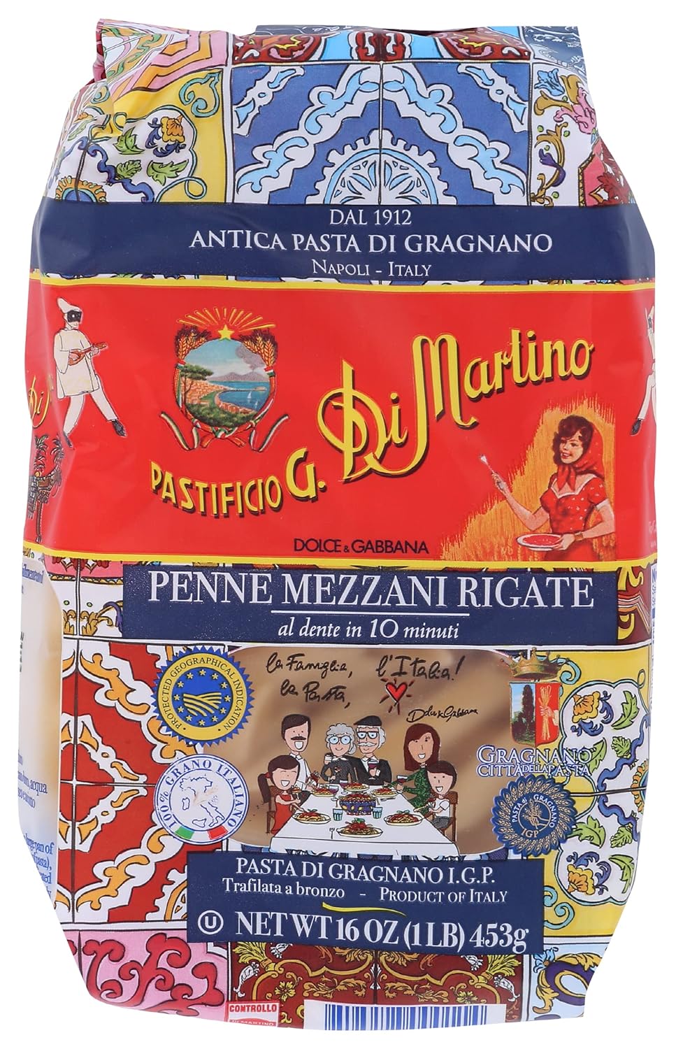 Di-Martino-Penne-Rigate-Pasta,-Kosher,-1-LB-131