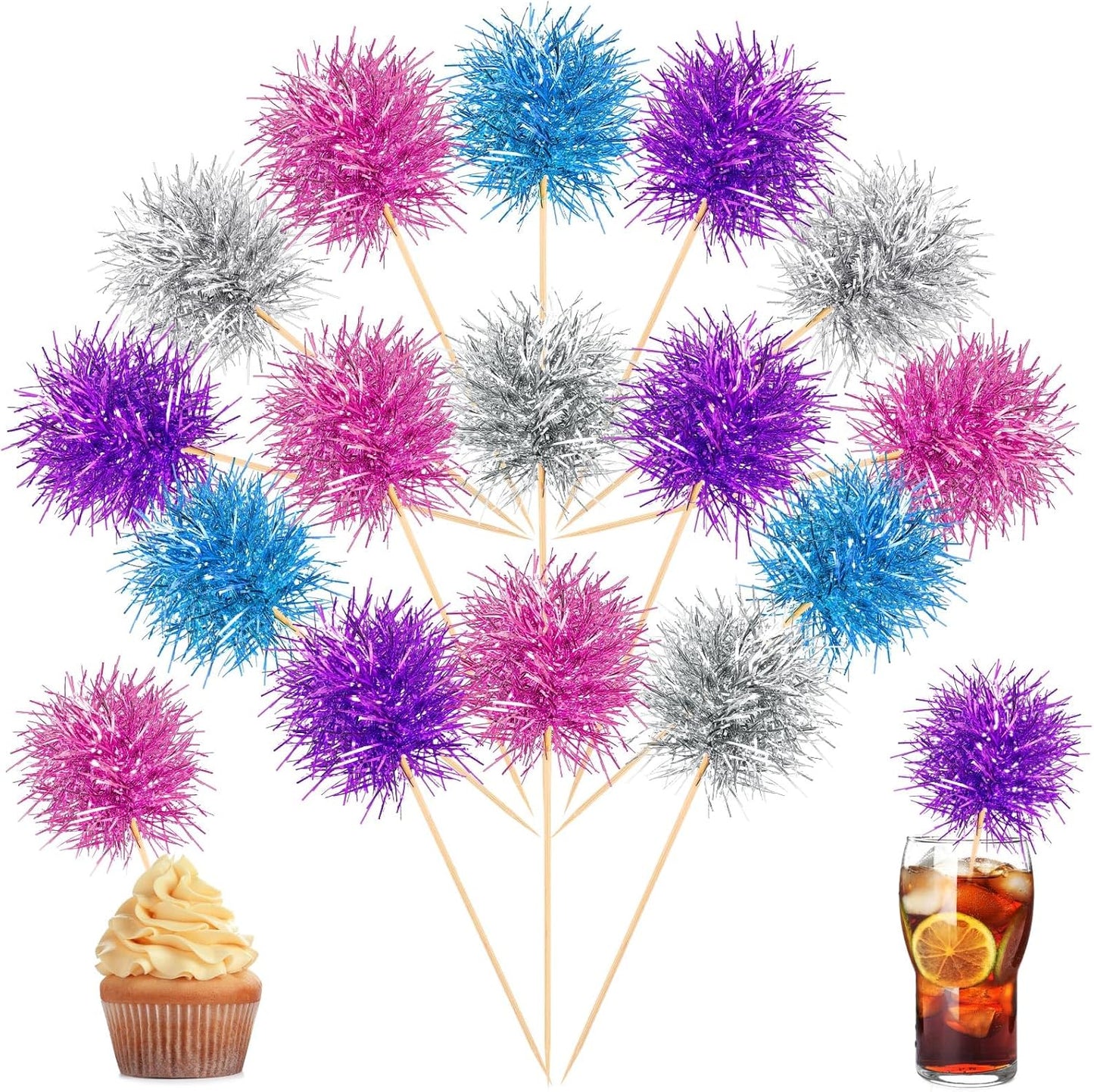 Chinco-100-Pcs-Foil-Firework-Cupcake-Toppers-Sparkle-Tinsel-Cake-Toppers-Cake-Cocktail-Toothpick-637