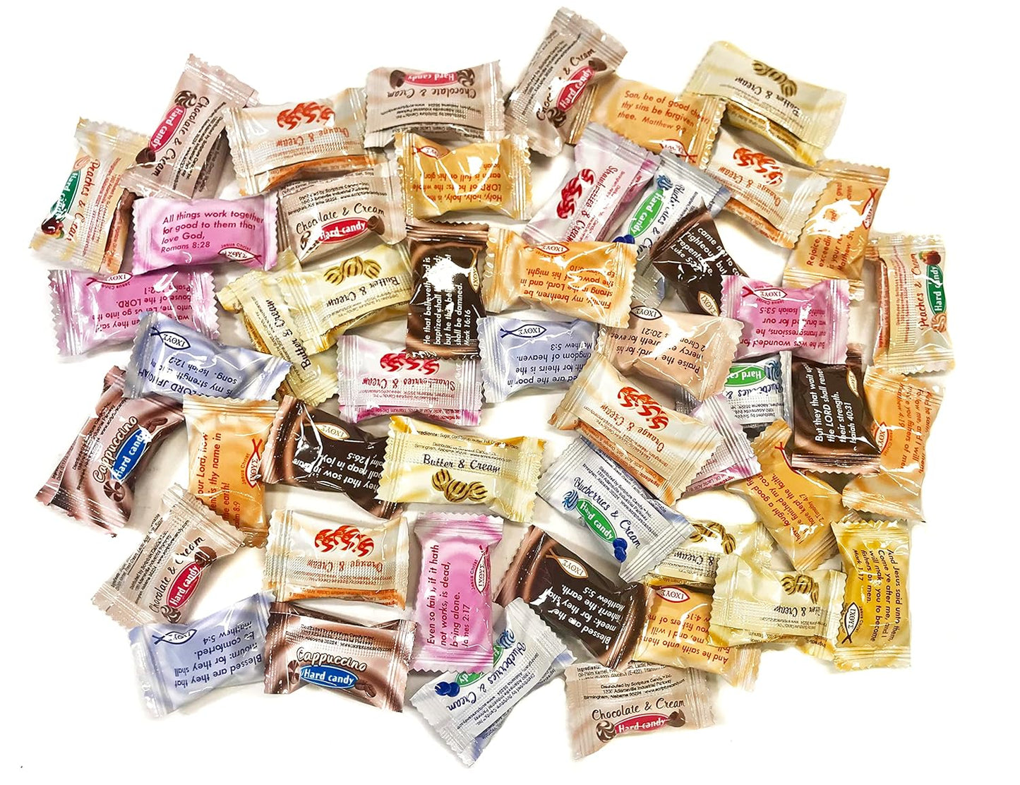 Scripture-Candy,-Assorted-Cream-Flavor-Hard-Candy,-30-2014