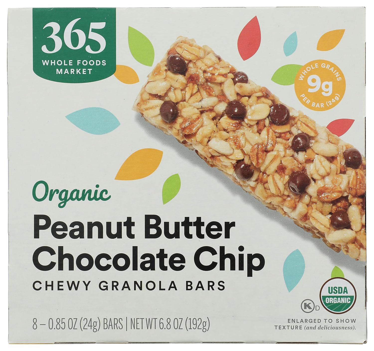 365-by-Whole-Foods-Market,-Organic-Chocolate-Chip-Peanut-Butter-Granola--Bar,-8-Count--1043