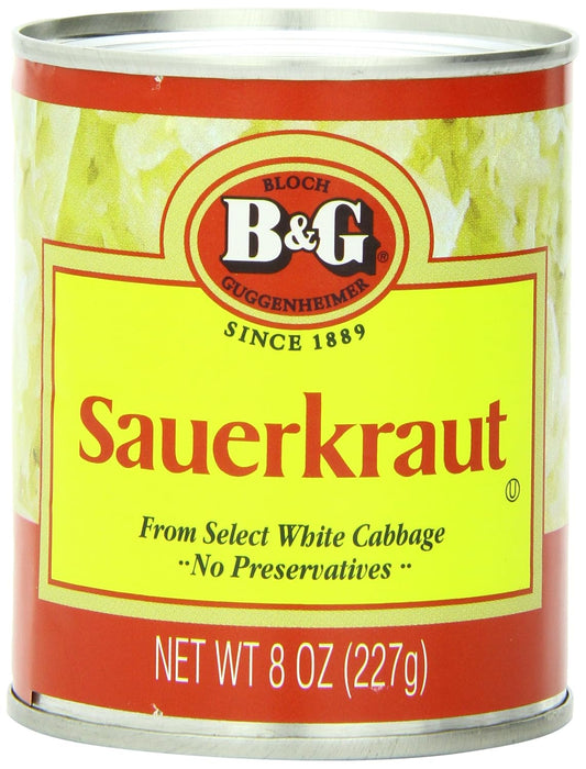 B&G-Sauerkraut,-8-Ounce-Can-(Pack-of-24)---------277